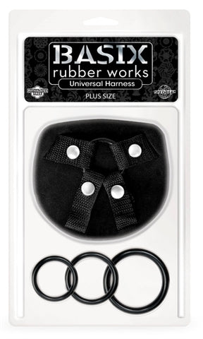 Basix Rubber Works Universal Harness - Plus Size