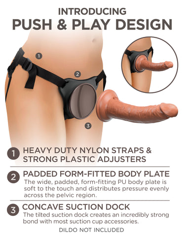 King Cock Elite Comfy Body Dock Strap-on Harness