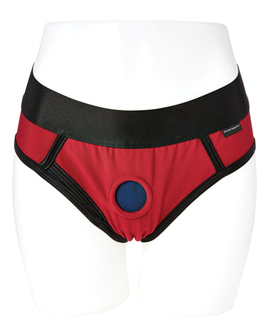 Sportsheets Em.Ex. Contour Harness X-Large - Red